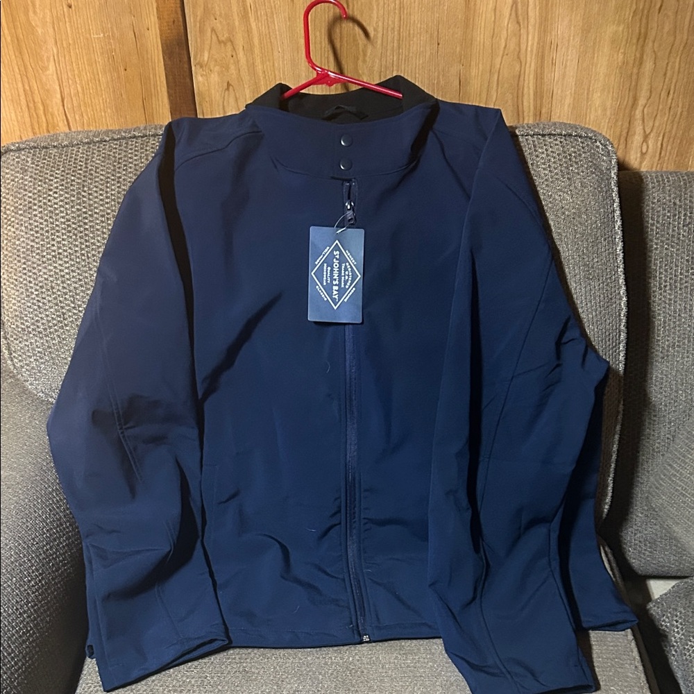 St. John's Bay Men's Deep Blue Lightweight Jacket